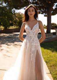 The 2020 Pronovias Collection Spotlight You Ll Want To Bookmark A Line Wedding Dress Wedding Dresses Blush Wedding Dress Trends