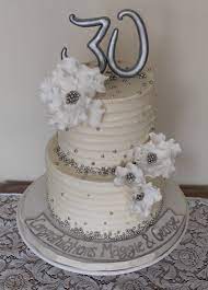 We did not find results for: 30th Wedding Anniversary Cake Silver White Sugar Flowers And Line Buttercream 30th Wedding Anniversary Cake Wedding Anniversary Cake Anniversary Cake