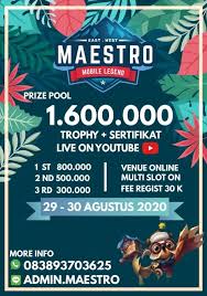 Info turnamen dota 2, mobile legends, pubg mobile, point blank, league of legends, dan game lainnya. New Tournament Online