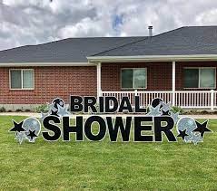 Www Signgypsies Com Yard Cards Yard Signs Bridal Shower