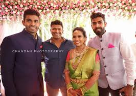 Shivaraj Kumar Puneeth Ambareesh Srimurali At Yuva Rajkumar And Sridevi Engagement Photos Images Gallery 92161 He is the founder and owner of the production and distribution company. yuva rajkumar and sridevi engagement