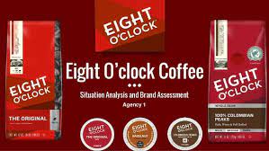 Since i drink my coffee without sugar it's very important that my coffee taste good on it's own. Eight O Clock Coffee Presentation