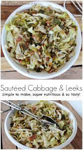 Sauteed Cabbage And Leeks Recipe The Good Mama Recipe Leek Recipes Recipes Sauteed Cabbage
