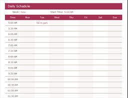 Editable Morning Routine Chart For Adults Www