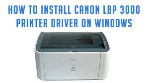 تعريف طابعة canon pixma ip3000 لويندوز 10 و 8 و 7. How To Install Canon Lbp 3000 Printer On Windows 10 Youtube