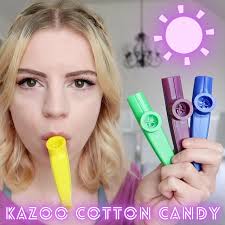 Put the open end of the tube up to your mouth and hum or say do over and over and to make the kazoo sound. Kazoo Cotton Candy Single By Elise Ecklund Spotify