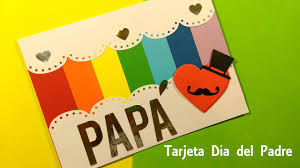 ¿buscas tarjetas para el día del padre? Tarjeta Super Facil Para Regalar El Dia Del Padre En 5 Minutos Manualidades On