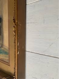 Impresión antigua Sydney Kendrick, años 30, marco de madera adornado en  oro, obra de arte antigua firmada