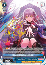 Discover more posts about minato yukina. Crystal Song Yukina Minato Bd En W03 091sp Sp Signed Foil English Weiss Schwarz Singles Ws Bd En W03 Bang Dream Girls Band Party Multi Live En Ideal808 Com