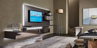 Einzigartige Tv Wohnwand Aus Italien Mit Grossem Mattem Tv Paneel In Der Farbe Titano Das Wand Lowboard Hat Verspiegelte Glas Wohnen Wohnzimmer Dekor Tv Mobel