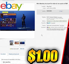 Achetez en toute sécurité et au meilleur prix sur ebay, la livraison est rapide. How To Sell Your Fortnite Account On Ebay Fortnite News