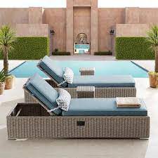 Hanamint deep seating set with cushions. Sirio Niko 4 Piece Chaise Lounge Set Costco