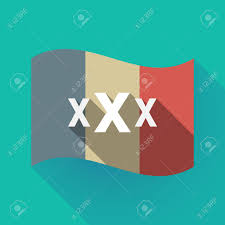Ilustración De Una Larga Sombra Bandera De Francia Con Un Icono De XXX  Carta Ilustraciones svg, vectoriales, clip art vectorizado libre de  derechos. Image 80114384