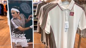 Uniqlo 2020 men french open kei nishikori dry ex polo shirt roger federer usa. Details Of Roger Federer Uniqlo Deal Why He Left Nike Essentiallysports