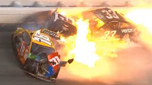 That close call was basically the end of unrestricted racing in nascar. Nascar Daytona 500 Crashes And Spins 2021 Youtube