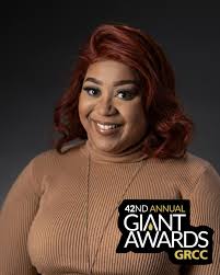 Introducing the 2025 GIANT award honorees! These leaders are being honored  for their work in transforming the Grand Rapids community. Enid Gaddis