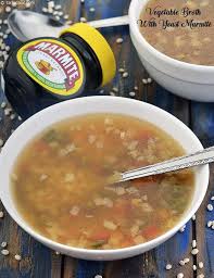 Vegetable Broth With Yeast Marmite Vitamin Broth Recipe Vegetarian Recipes Recipe Marmite Marmite Recipes Delicious Soup Recipes