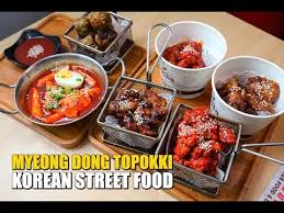 Kuala terengganu to seoul incheon int'l: Korean Street Food At Myeongdong Topokki By Mymakantv