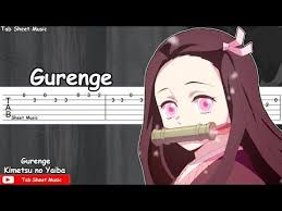 Demon Slayer Op Gurenge Guitar Tutorial Kimetsu No Yaiba Youtube Guitar Tutorial Guitar Slayer