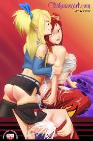 9.2.2018 — Fairytail Hentai – Futa Lucy Fucks Erza Scarlet – Creampie |  Otakusexart