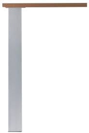 Pied de table inox pietement carr kokoon design tb00080ss. Pied De Table 80x80 Ht 87cm Inox Brosse La Quincaillerie Du Meuble