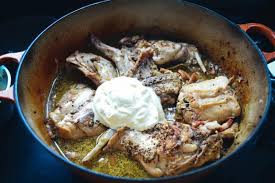 Kaninchen Rezept Einfach Mit Senfsauce Rezepte Kaninchenbraten Rezept Senfsauce