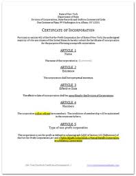 We did not find results for: Free Certificate Of Incorporation Template For New York Nonprofit