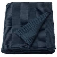 Keep warm this winter in a lavish home fleecekeep warm this winter in a lavish home fleece sherpa throw. Ikea Bedding Vgmlla Navy Blue Throw Blanket Poshmark