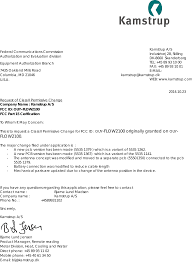 We did not find results for: Flow2100 Water Flow Meter Cover Letter 11 Multical21 Permissive Change Kamstrup A S