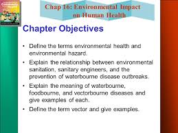 Chap 16 The Impact Of Environment On Human Health Anita Sego Spring Ppt Download