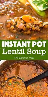 I love topping this mexican lentil soup with a few ingredients that add a ton of flavor. This Hearty Instant Pot Lentil Soup Is A Warming Comfort Food Meal With Mexican Flavor Inspiratio In 2020 Instant Pot Soup Recipes Healthy Soup Recipes Healthy Recipes