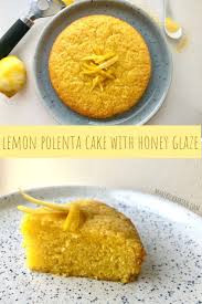 Lemon Polenta Cake With Honey Glaze Maverick Baking Recipe In 2020 Lemon Polenta Cake Polenta Cakes Sweet Recipes