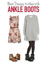 Cocktail Dress Tights And Ankle Boots Google Search Nice Dresses Fall Fashion Outfits Ankle Boots