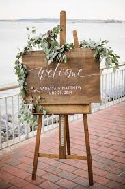 This design not only welcomes guests to the wedding but also doubles as a ceremony. Gallery Welcome Your Guests With A Diy Wedding Sign Deer Pearl Flowers