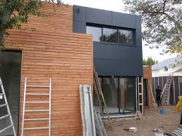 Chantiers En Cours Construction Bois La Baule Bardage Exterieur Maison Bardage Maison Bardage Bois Exterieur