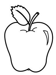 The apple is the pomaceous fruit of the apple tree, species malus domestica in the rose family rosaceae. Apple Coloring Page 1001coloring Com