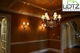 I live in the sw usa and my home does not have wood trim. Crown Molding Installation Chairrail Installation Wainscoting Painting Traditional Dining Room Chicago By Lotz Home Office Llc Houzz