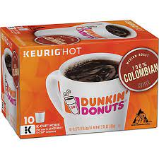 There is no denying it, dunkin donuts is a true icon in the coffee world. Dunkin Donuts Coffee K Cup Pods Medium Roast Colombian 10 0 37 Oz Jewel Osco