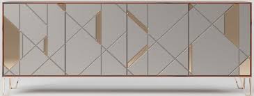 Mirror Work Play On The Front Panel Of The Console To Get This Design Made For You Drop Us A Mail At Info Bluedotdes Sideboard Furniture Cabinet Design Design