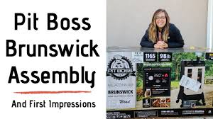 Pit boss platinum brunswick wood pellet vertical smoker. Pit Boss Brunswick Review Youtube