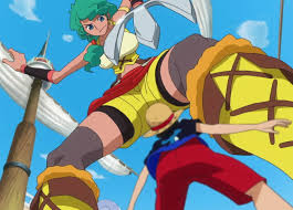 mini mini fruit vs luffy onepiece anime