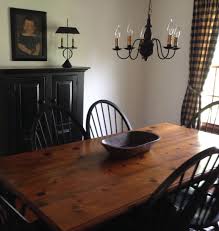 This is a beautifully crafted primitive dining room set with the americana theme somewhat shaker style you are sure to love. Clean Prim Primitive Dining Rooms Primitive Dining Room Colonial Dining Room