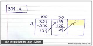 Long division is an important math skill that is typically introduced around 3rd grade or 4th grade depending on a student's fluency with basic division facts. The Box Or Area Method An Alternative To Traditional Long Division Shelley Gray