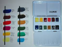 Lukas Watercolor Set Wetcanvas Watercolor Watercolor Palette Art