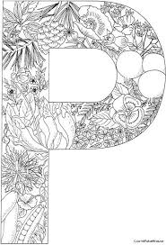 Pplants Jpg 535 786 Coloring Letters Alphabet Coloring Pages Printable Coloring Pages