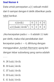 Check spelling or type a new query. Contoh Soal Soal Kuis Matematika Kelas 4