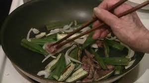 Collection of 20 bhindi recipes. Okra With Beef Stir Fry Traditional Chinese Recipe Youtube