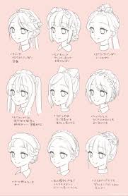 Pin On Drawing Hair Hairstyles