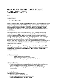 Pengelolaan / daur ulang sampah pernyataan dalam bisnis kerajinan adalah. Perancangan Informasi Produk Daur Ulang Dari Botol Plastik Bekas Melalui Media Video Tutorial