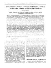 The skilled international team is working successfully upon all markets worldwide. Pdf Submarine Mass Transport Deposits In The Semantan Formation Middle Upper Triassic Central Peninsular Malaysia Mazlan Madon Academia Edu